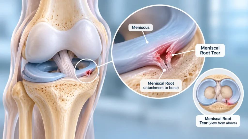 Meniscal Root Tear - London Knee Care